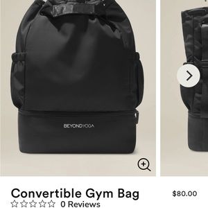Beyond Yoga Convertible Gym bag